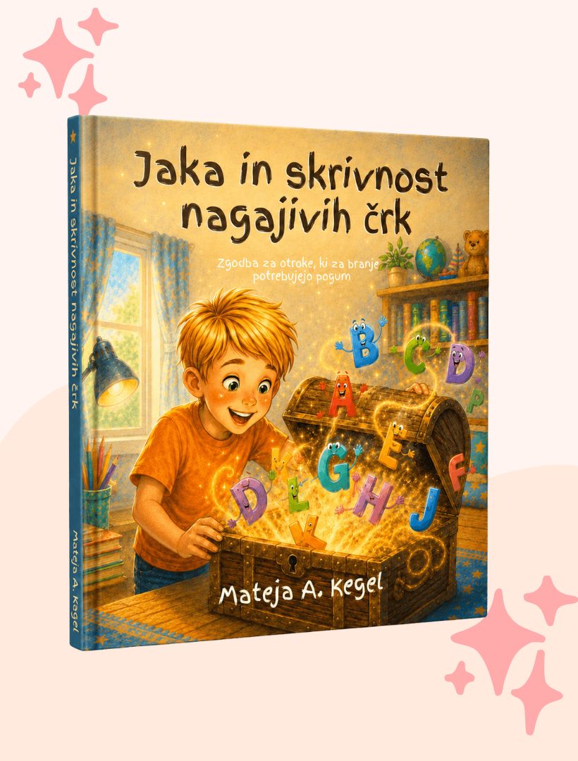 E-knjiga: Jaka in skrivnost nagajivih črk NOVO